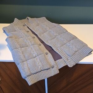 Janie And JACK KNITTED VEST SIZE 7/8
